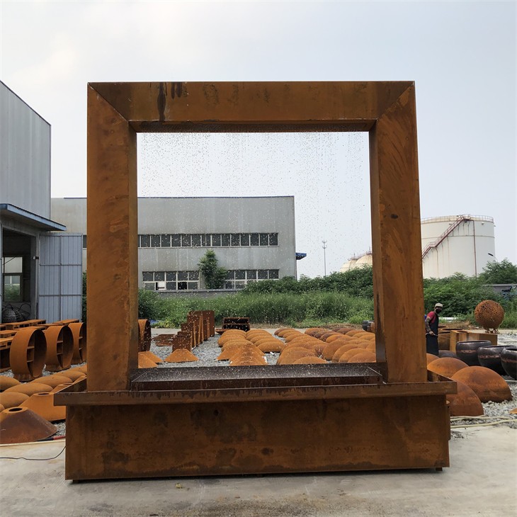 Corten Cascade Garden Elegance Water Feature