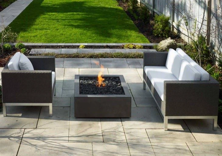 Gas Fire Pit Table Burning Fire Pit