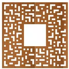 Modern Corten Steel Grating