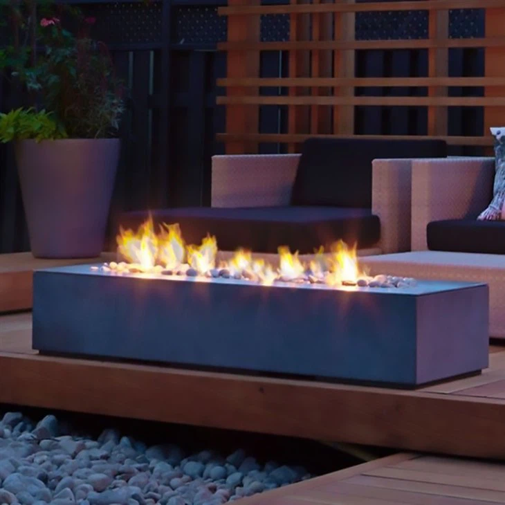 Outdoor Gas Burning Fire Pit Pit Pöytä