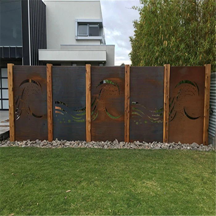 Outdoor Metal Privacy Steel Screen
