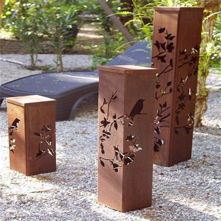 Square Bollard Light