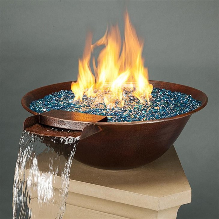 Waterfall Fire Pit