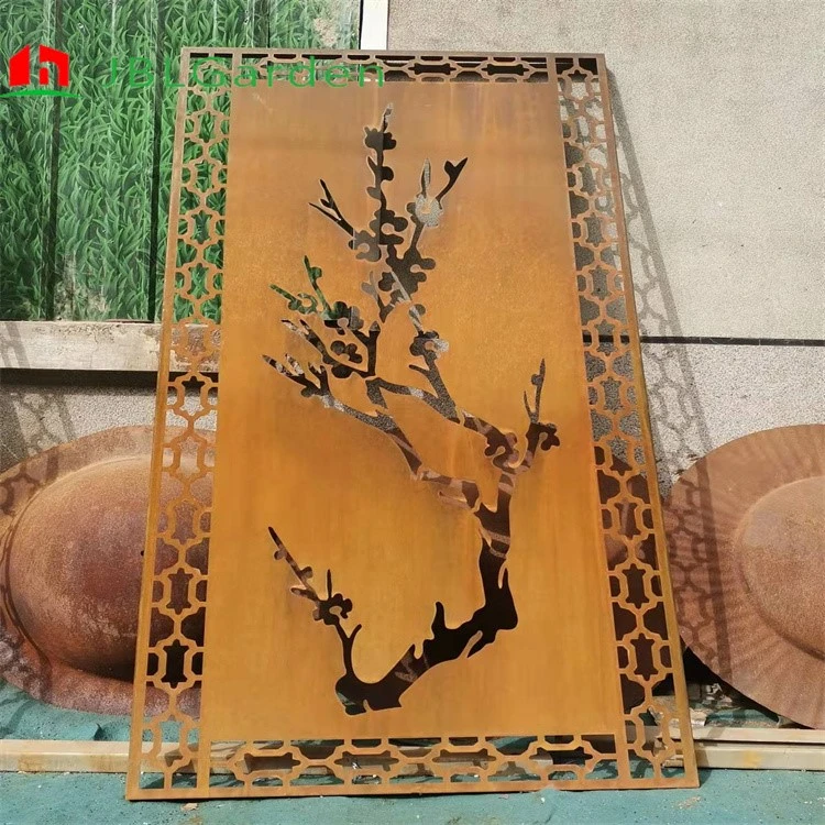 Corten steel screen Corten steel screen